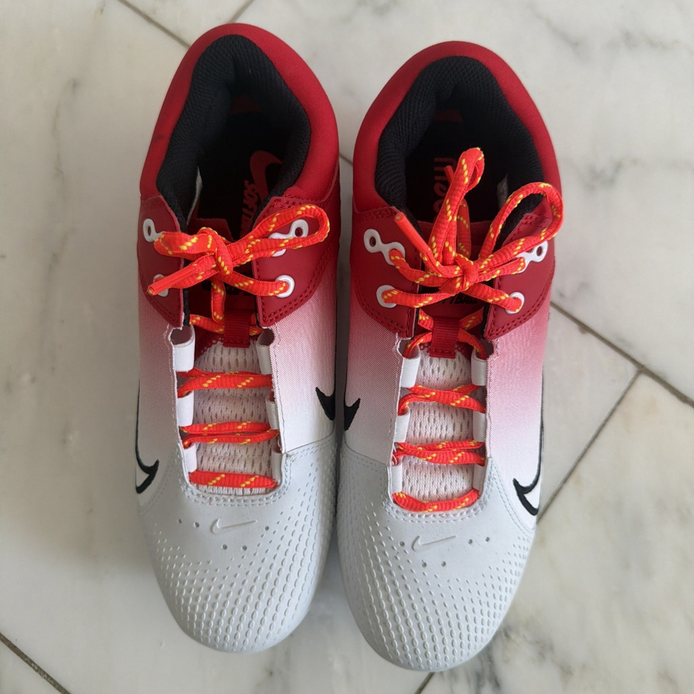 Nike React Hyperdiamond 4 Renew Softball Cleats Women’s 8 CZ5917-600 New W/O Box - Picture 5 of 10